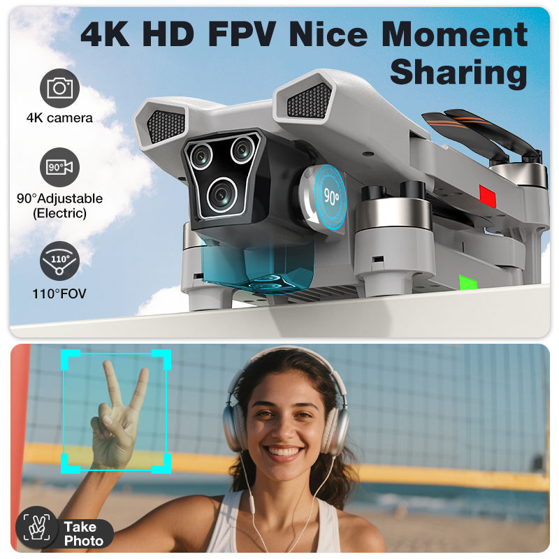 NEW Hot L017 Pro Drone Brushle - Drone Kit Professional recension och pris