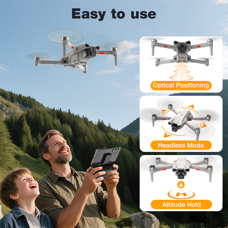 NEW Hot L017 Pro Drone Brushle - Drone Kit Professional recension och pris